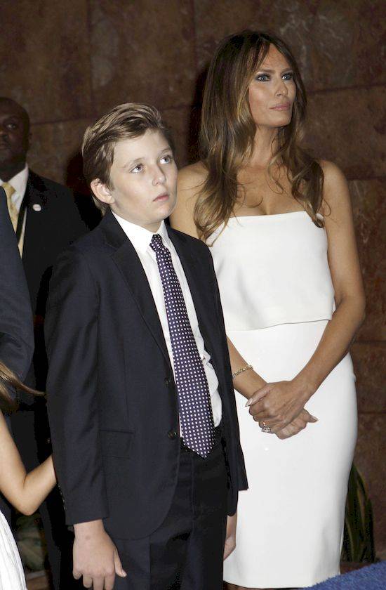 10-letni syn Donalda Trumpa naprawdę jest chory?