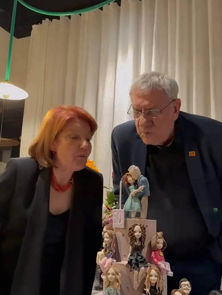 Wiktor Zborowski i Maria Winiarska świętują 50. rocznicę ślubu, fot. Instagram