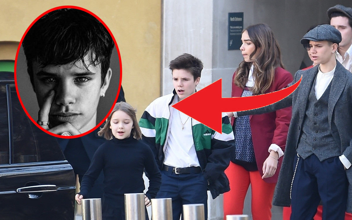 16-letni Romeo Beckham wyrasta na kopię Davida! Zobaczcie NOWE zdjęcie syna Victorii Beckham (ZDJĘCIA)