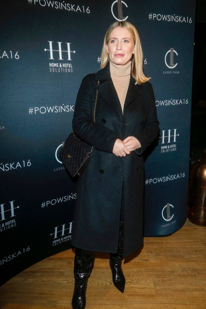 Gwiazdy na otwarciu showroomu: Joanna Koroniewska cała w skórach, Karolina Pisarek z mężem, Anna Kalczyńska z krwistoczerwoną pomadką