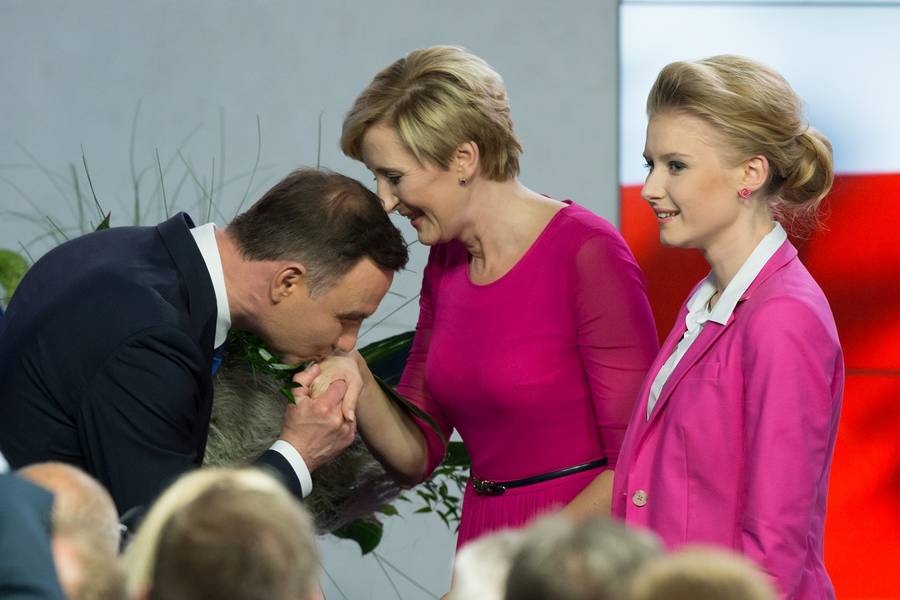 Agata i Andrzej Duda są po ślubie już 30 lat! Poznali się na licealnej imprezie