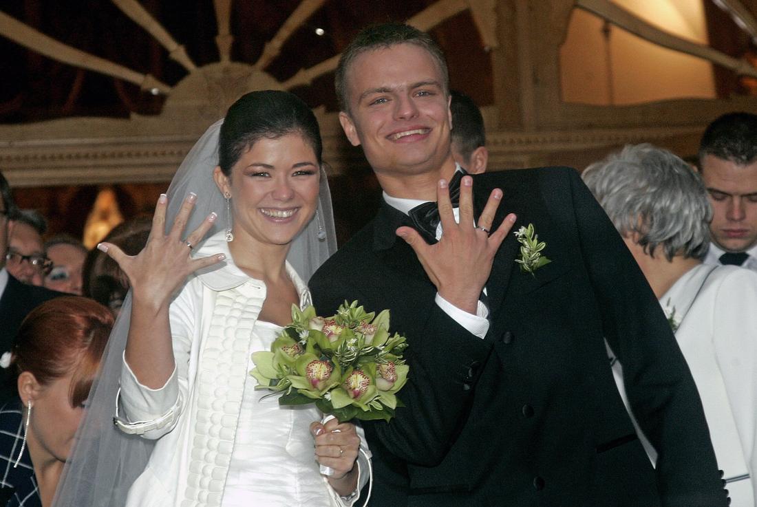 Katarzyna Cichopek i Marcin Hakiel nadal mają wspólne sprawy pomimo rozwodu, fot. AKPA