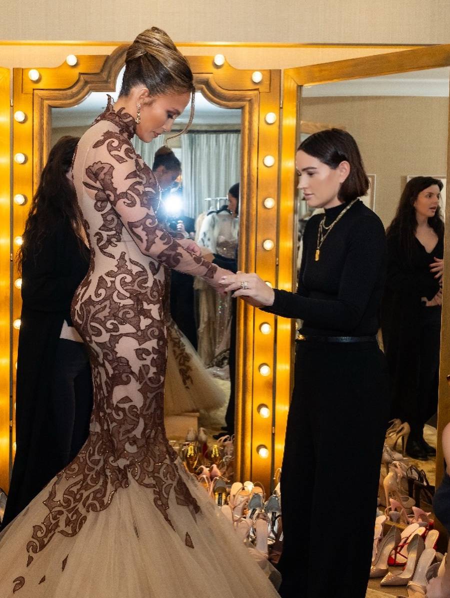 Jennifer Lopez, Złote Globy 2026, fot. Instagram