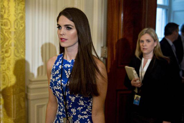 Hope Hicks, 29-letnia dyrektor ds komunikacji w gabinecie Donalda Trumpa