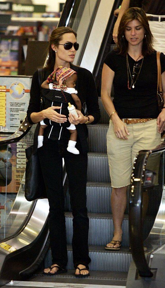 Angelina Jolie 11 lat temu, gdy zaadoptowała Zaharę