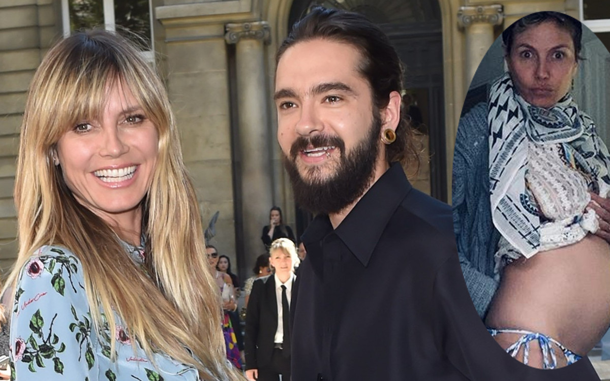 Heidi Klum pokazała powiększony BRZUSZEK
