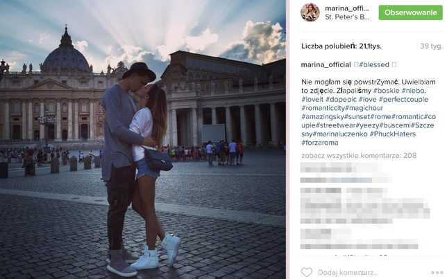 Gdzie odbył się ślub Mariny Łuczenko i Wojtka Szczęsnego?