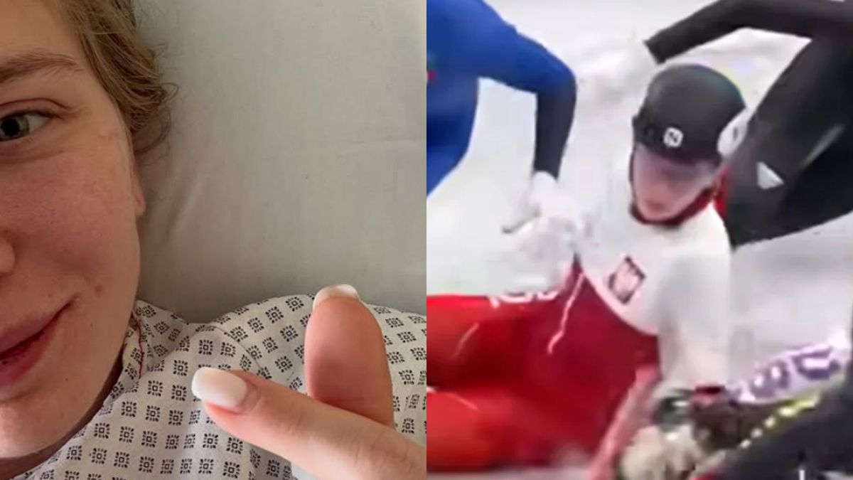 Wypadek polskiej łyżwiarki, fot. Instagram