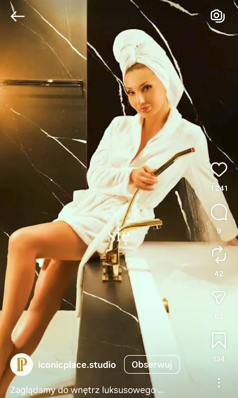 W takich luksusach mieszka Cleo, fot. Instagram