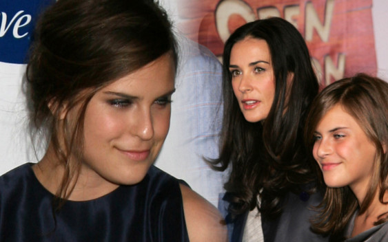 Tallulah Willis na starych zdjęciach