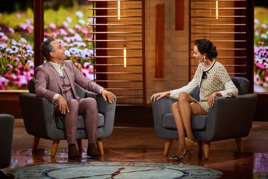 Marcela Leszczak i Michał Koterski w The Story of my life za 25 i za 50 lat