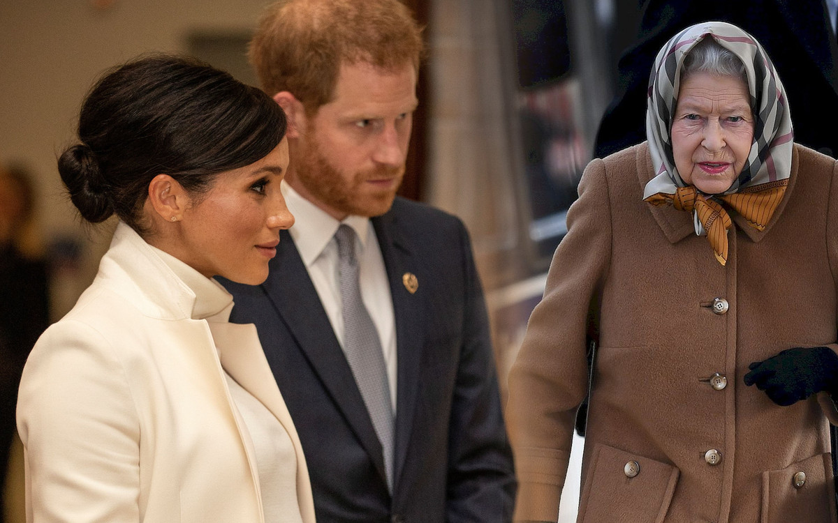 Królowa ma DOŚĆ – wypędziła Meghan i Harry’ego z pałacu