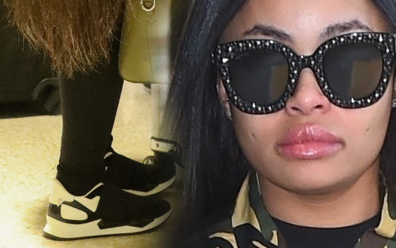 Blac Chyna i jej włosy DO ŁYDEK