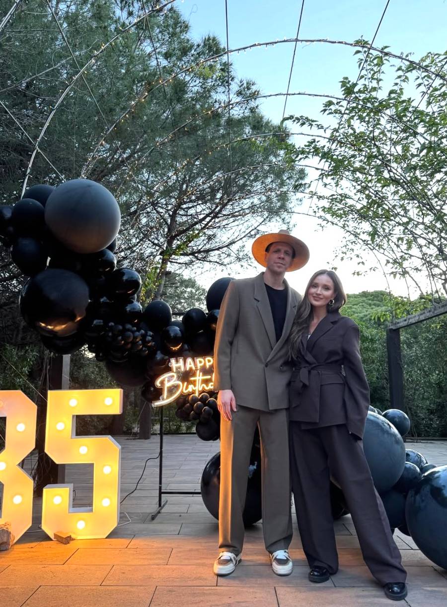 35. urodziny Wojtka Szczęsnego! Był brat, teściowie i Lewandowscy