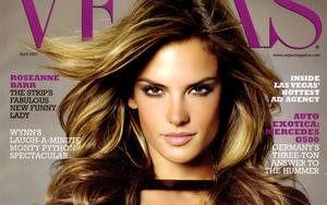 Alessandra Ambrosio na różowo