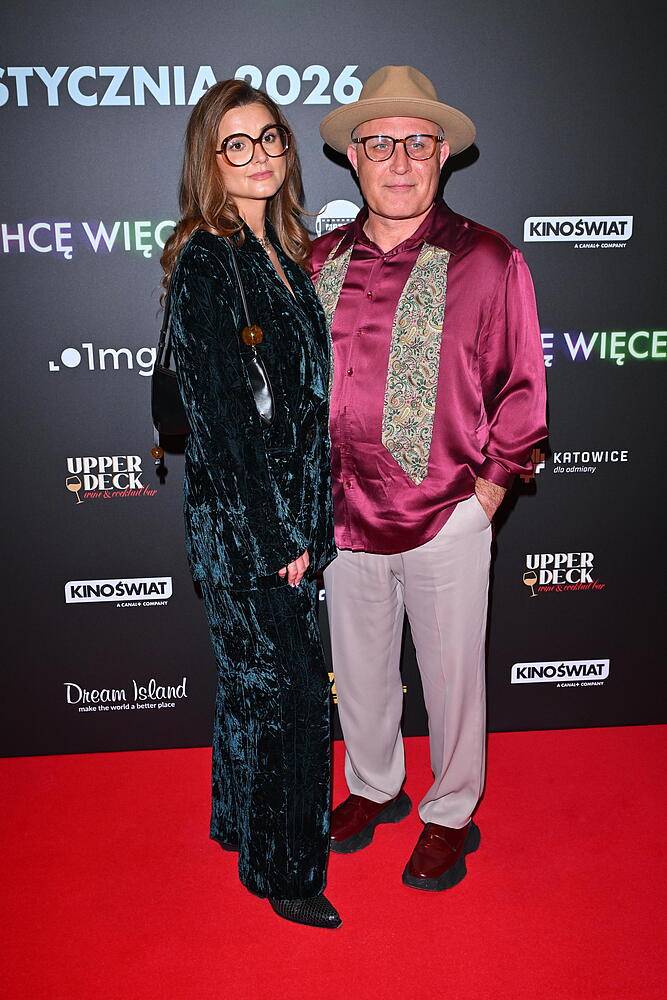 Przemysław Bluszcz z nową partnerką, fot. KAPiF