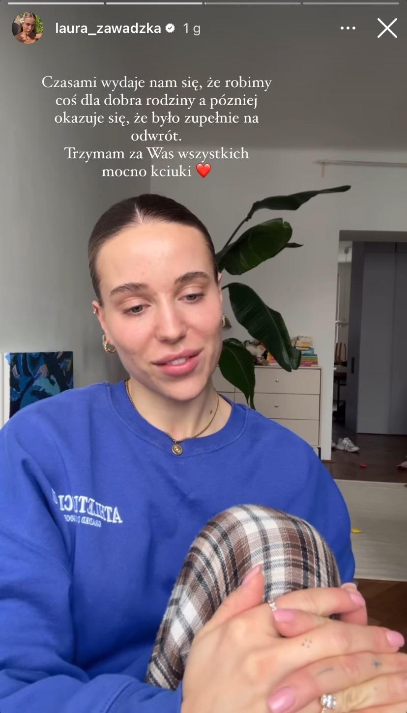 Laura Zawadzka, fot. Instagram.
