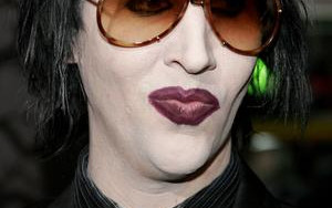 Marilyn Manson bez makijażu