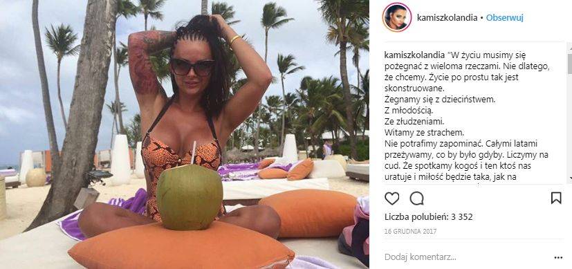 11 rzeczy, których dowiecie się z Instagrama Kamili Wybrańczyk
