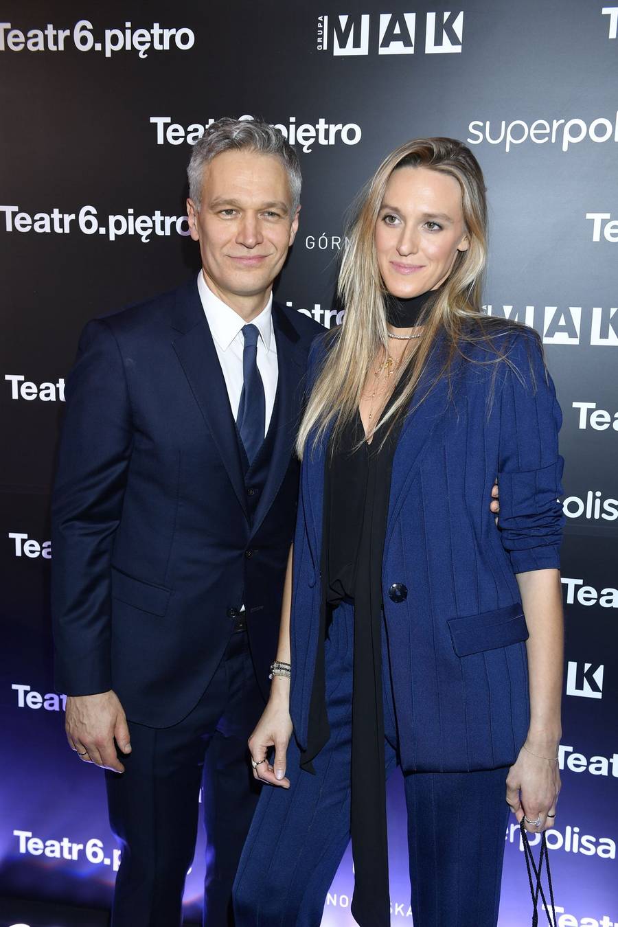 Aleksandra i Michał Żebrowscy na ściance