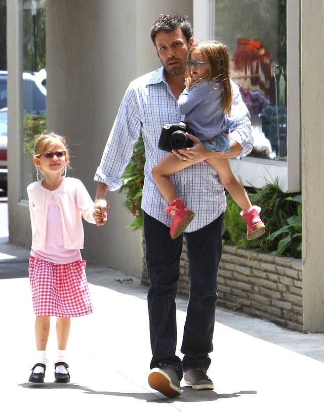 Ben Affleck z dziećmi