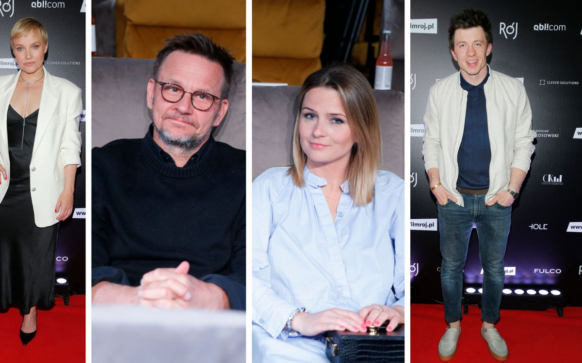 Pokaz filmu “RÓJ”. Dawno niewidziana Roma Gąsiorowska, Bartłomiej Topa pojawił się z żoną, Natalia Janoszek…