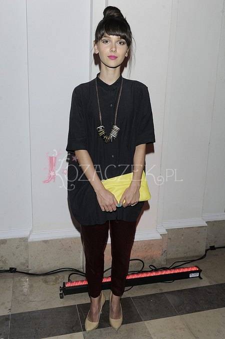 Celebrytki na pokazie Zuo Corp