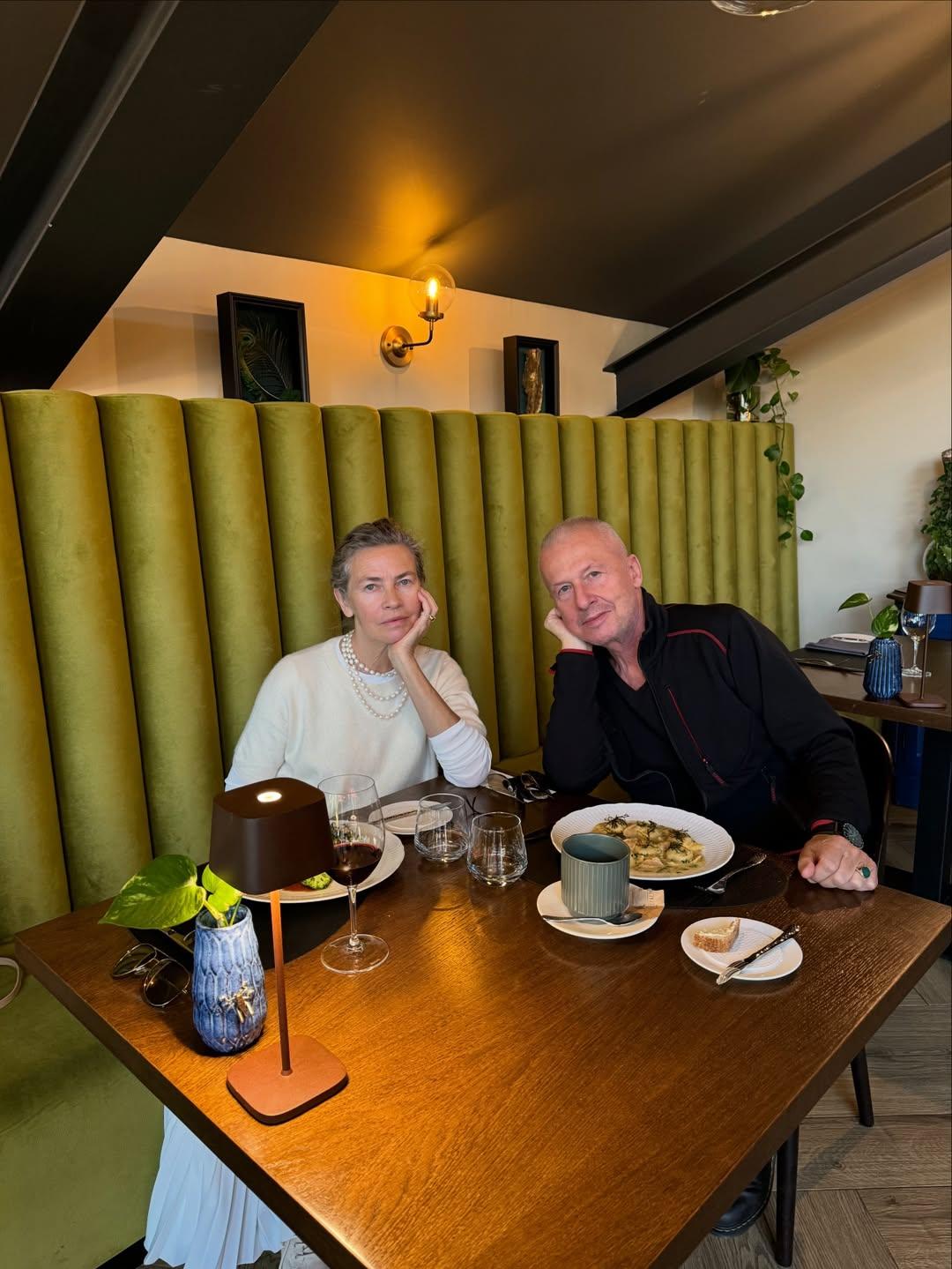 Lidia Popiel, Bogusław Linda, fot. Instagram. 