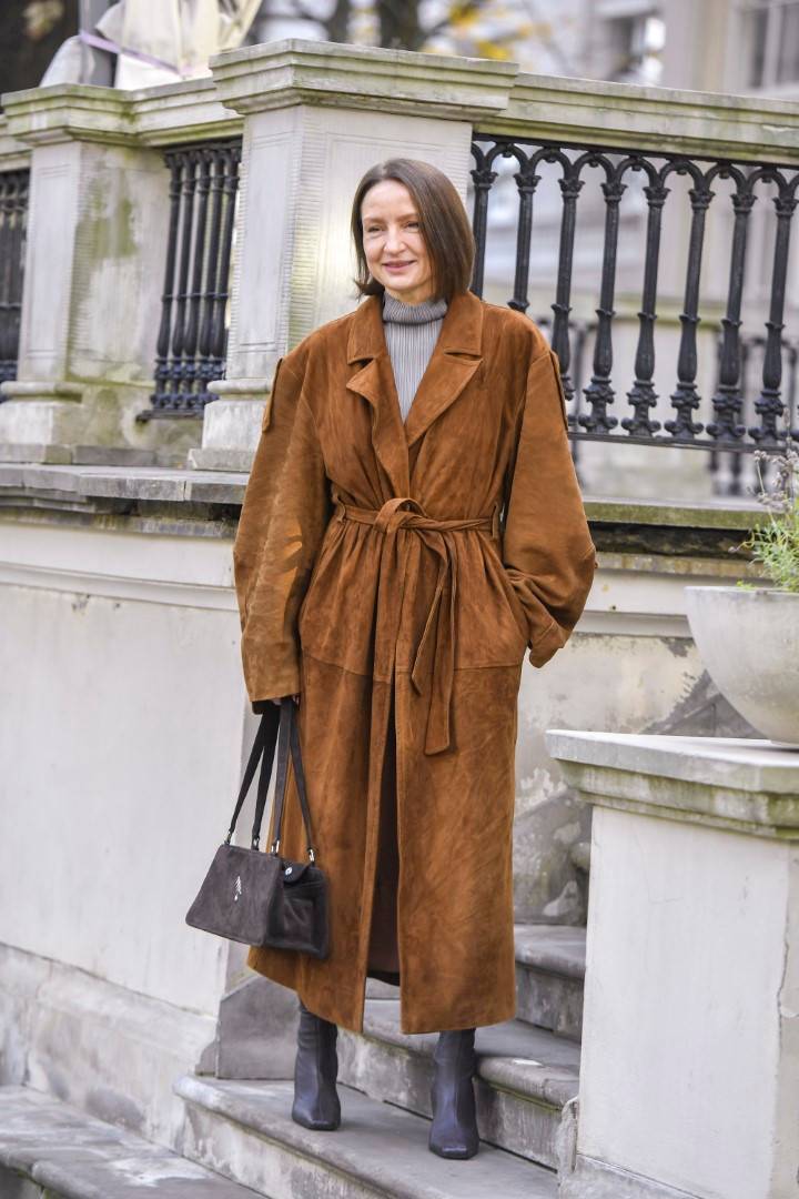 Gwiazdy na pokazie Wolińskiego: Gessler w obcisłych kolarkach, Olejnik z wycięciem pod biustem, Pisarek z głębokim dekoltem…