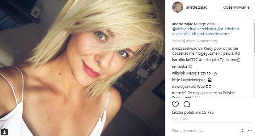 Takiej Anety Zając jeszcze nie widzieliśmy! Seksapil aż kipi, a fani porównują ją do Bellucci