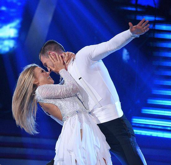 Agnieszka Kaczorowska i Łukasz Kadziewicz w Tańcu z gwiazdami