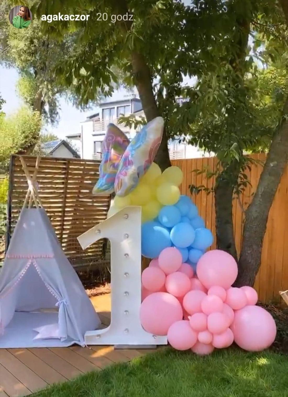 Urodziny córki Agnieszki Kaczorowskiej