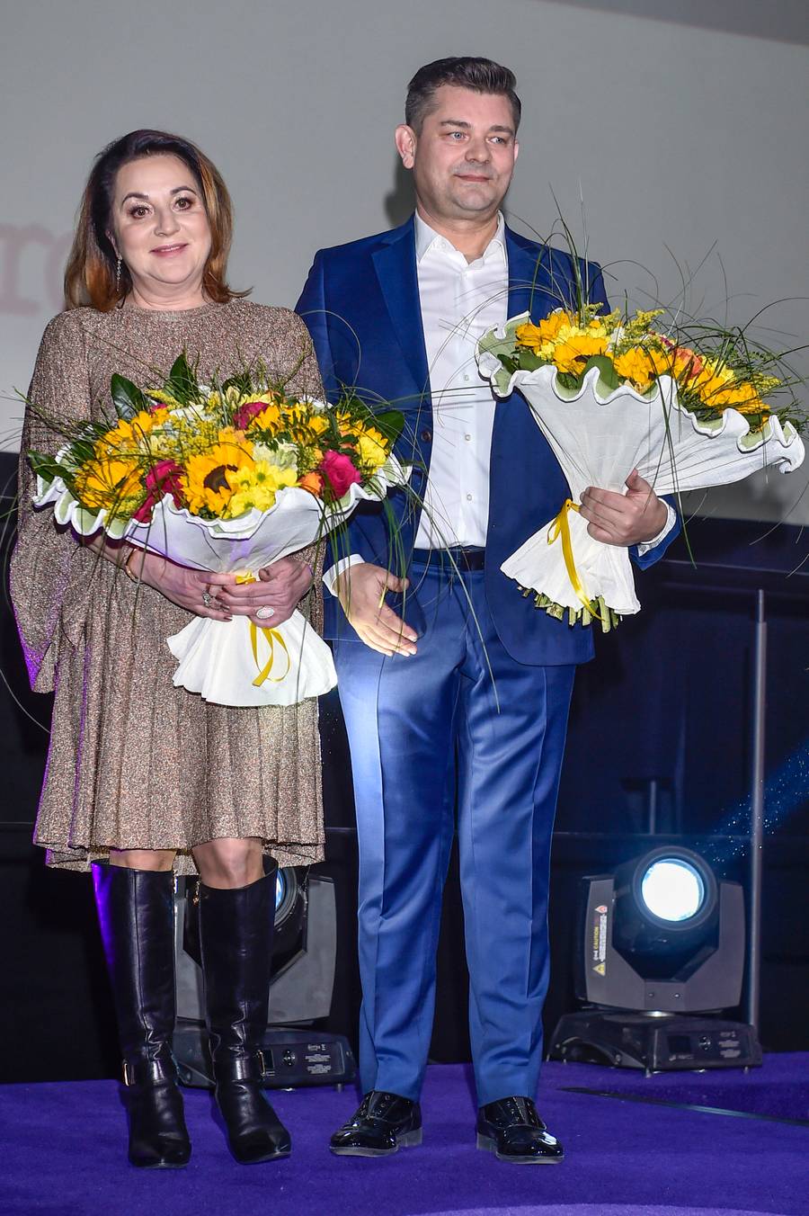 Zenon Martyniuk, Danuta Martyniuk, fot. AKPA.