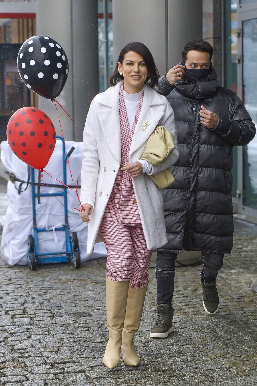 Alżbeta Lenska z mężem