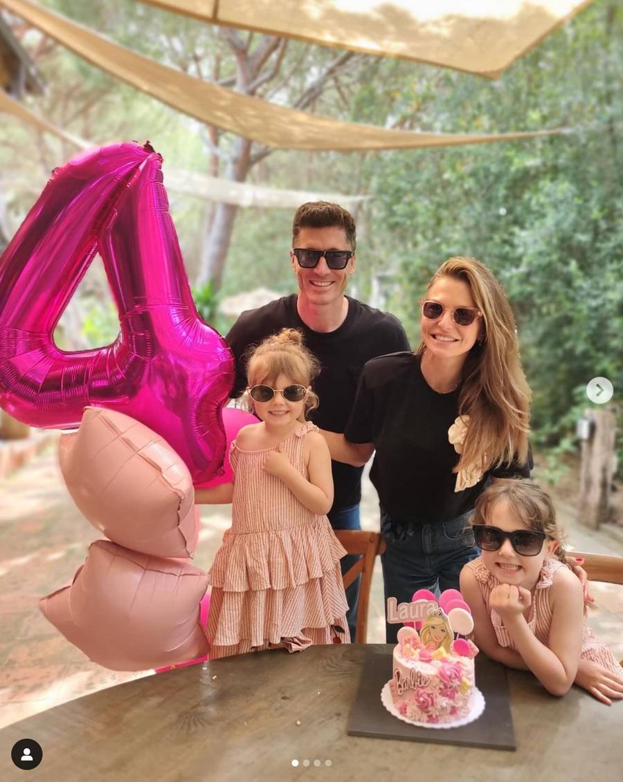 Lewandowscy świętują 4. urodziny Laury! Wyprawili córce bajkowe urodziny (ZDJĘCIA)