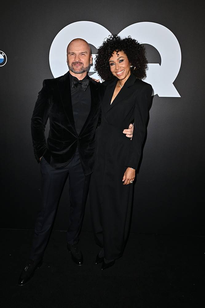 Omenaa Mensah i Rafał Brzoska - Premiera GQ Poland, fot. KAPiF