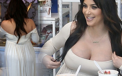 Kim Kardashian – a ja rosnę i rosnę! (FOTO)
