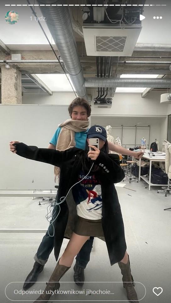 Dziewczyna Stanisława Rozenka, fot. Instagram