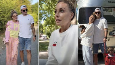 Zmęczona Małgorzata Rozenek nadaje z PARYSKIEGO kempingu z rodziną! “Nie są to luksusowe warunki” (FOTO)