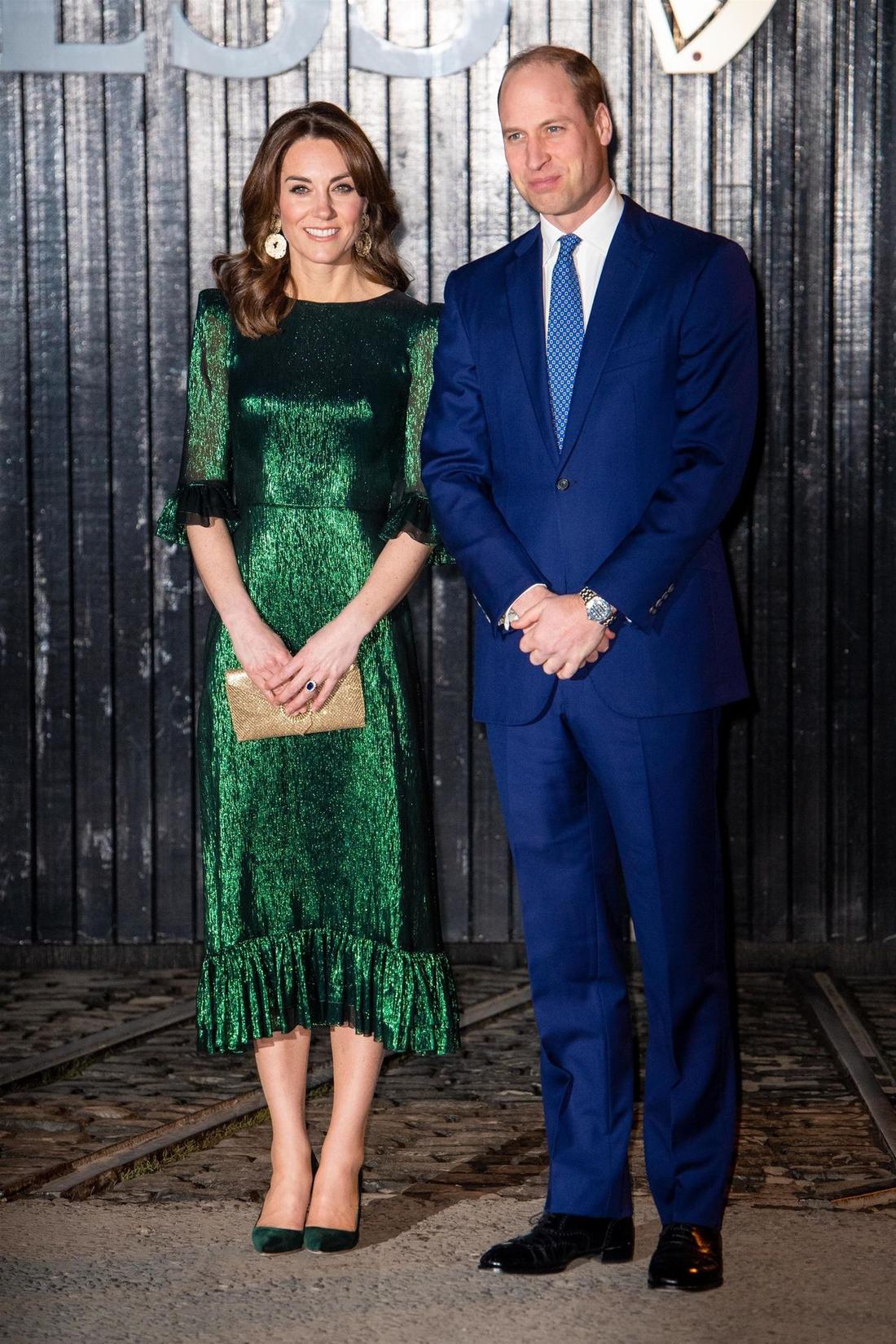 Księżna Kate i książę William w muzeum browaru