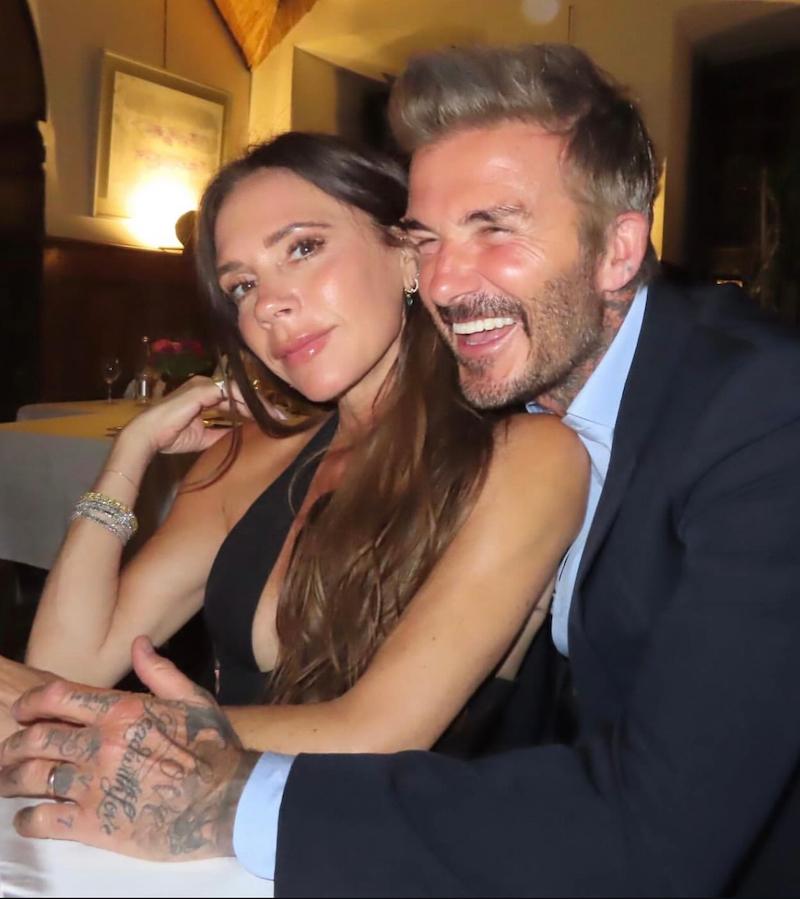 Victoria I David Beckhamowie, fot. Instagram