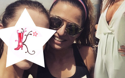 Nie zgadniecie, z kim w Dubaju trenowała Lewandowska (FOTO)