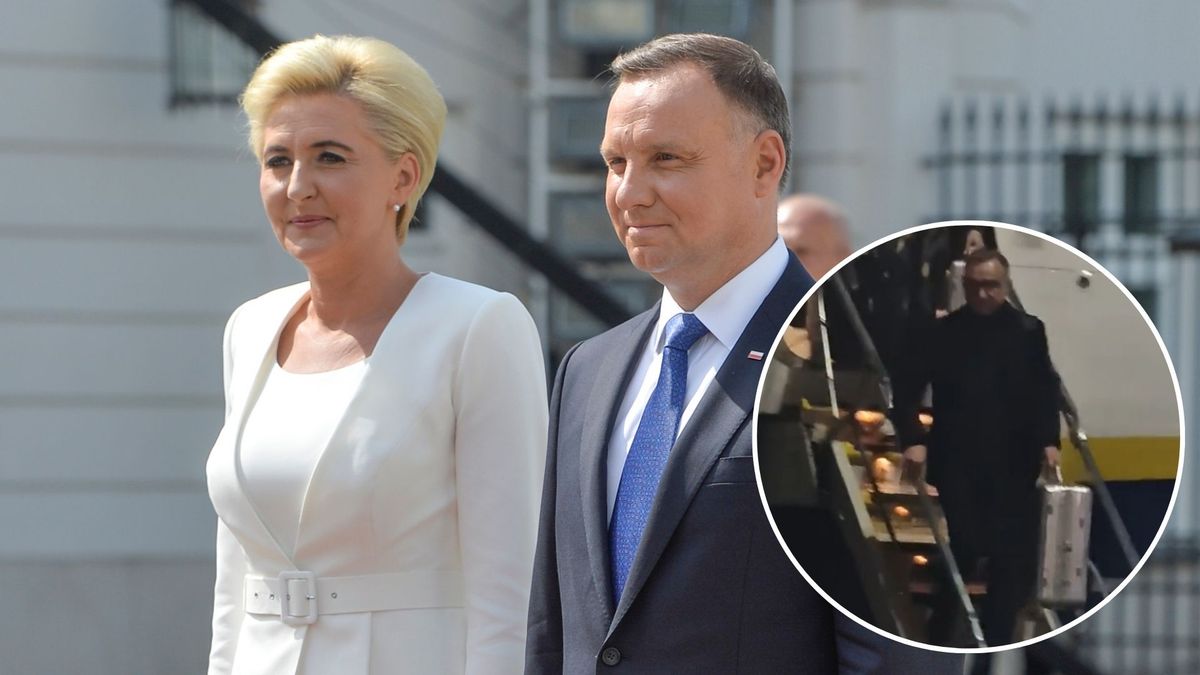 Andrzej Duda, Agata Duda, fot. AKPA/TikTok