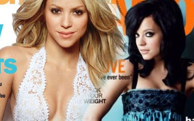 Klum, Allen i Shakira na okładkach (FOTO)