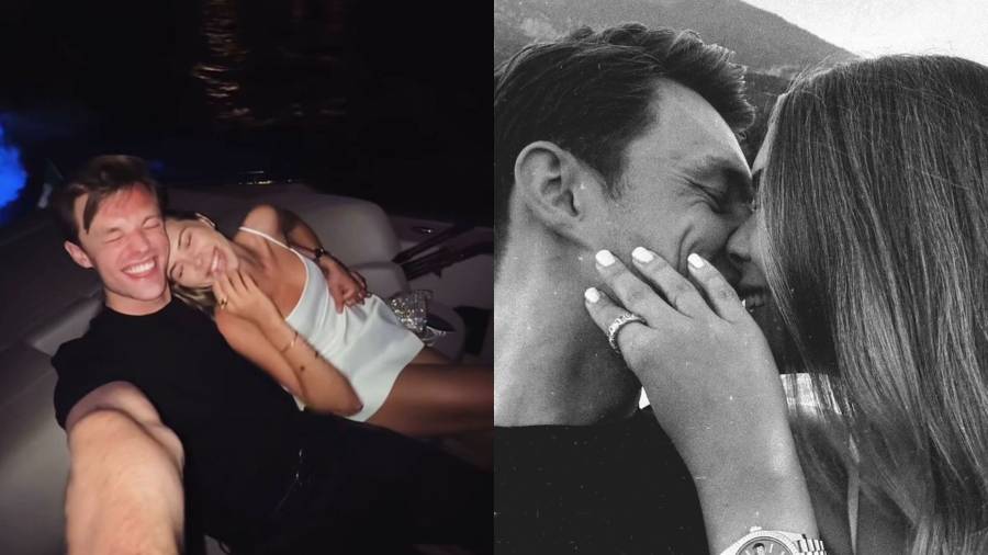 Tak wyglądała Sandra Kubicka, zanim poznała Adama Zaorskiego. Platynowe włosy to początek... Fot. Instagram.