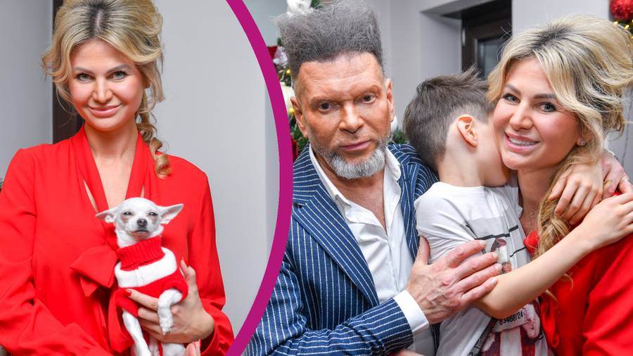 Maja Rutkowski z rodziną