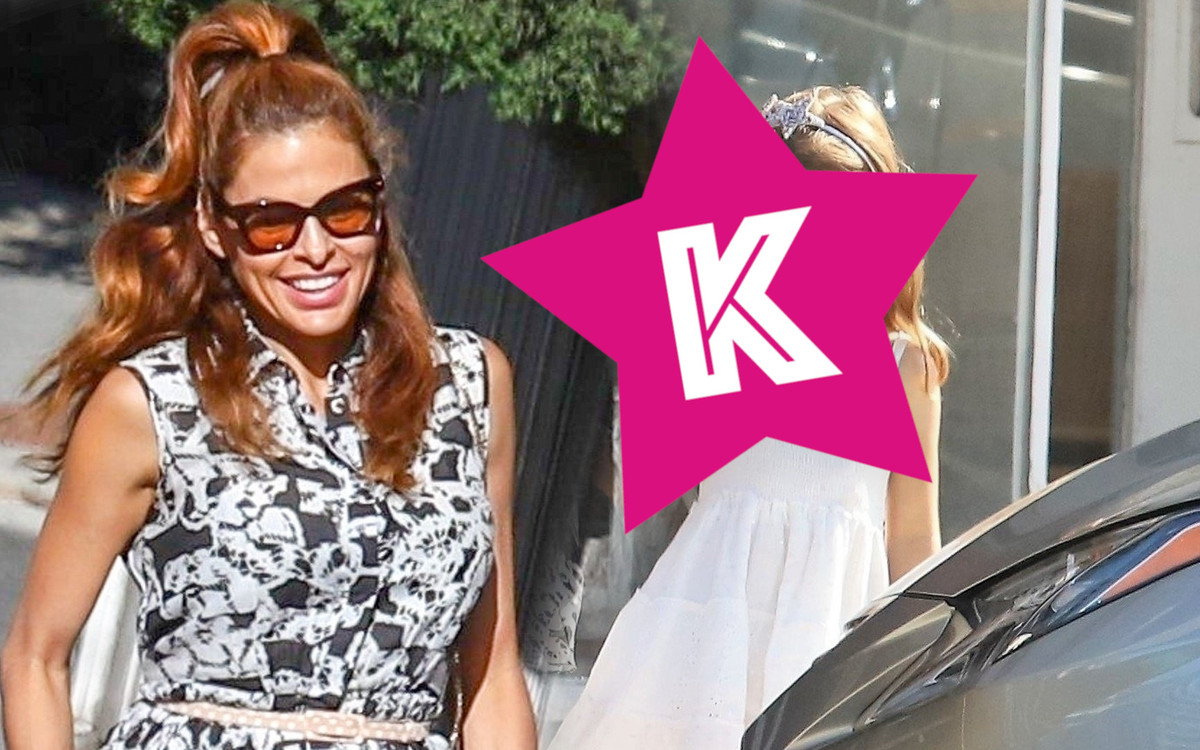 Córka Evy Mendes to cała mama! Dziewczynka odziedziczyła po niej urodę (ZDJĘCIA)