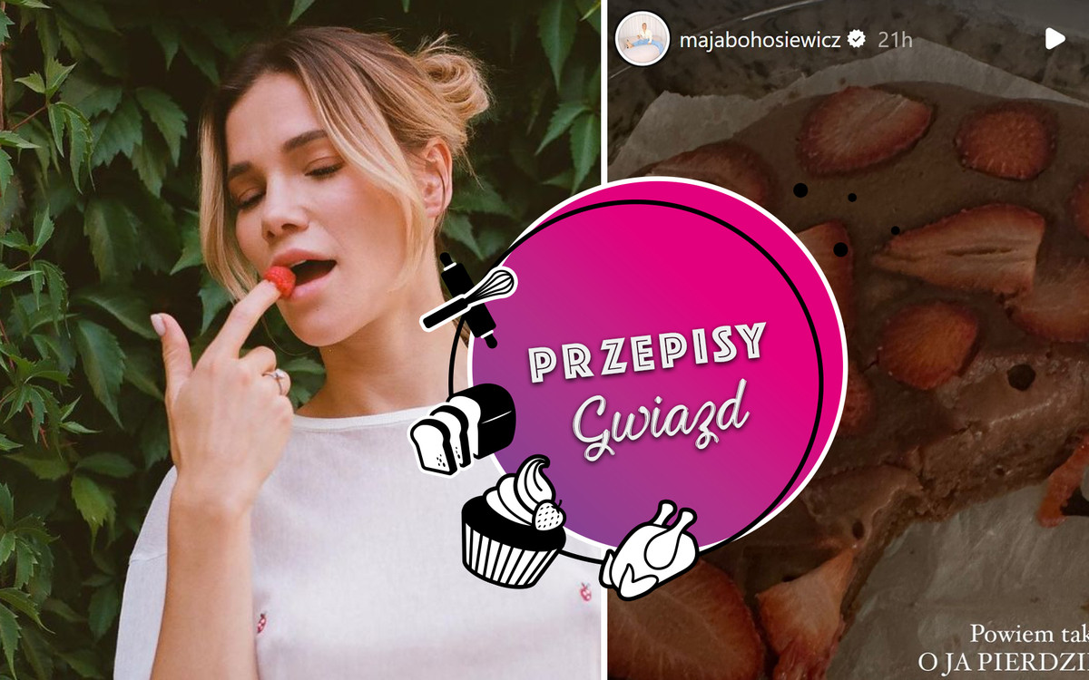 Bezjajeczne i “idealnie mokre w środku” czekoladowe ciasto od Mai Bohosiewicz!