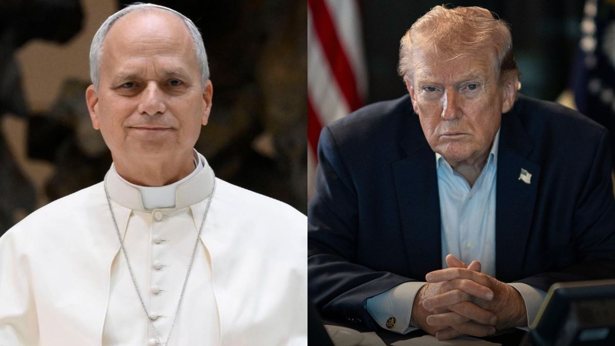 Leon XIV, Donald Trump, fot. Instagram