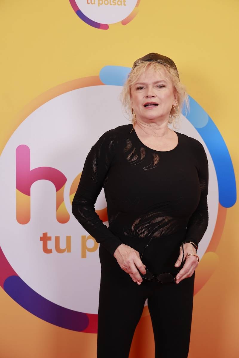 Gwiazdy “Halo Tu Polsat”. Chudziutka Katarzyna Figura i najsłodszy gość programu (FOTO)